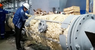 Утепление резервуаров ППУ в щербинке от 759 руб/м2